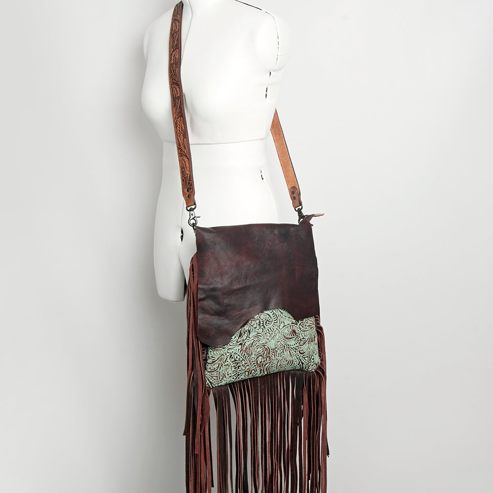 LC-ADBGZ128 Messenger Genuine Western Leather Women Bag