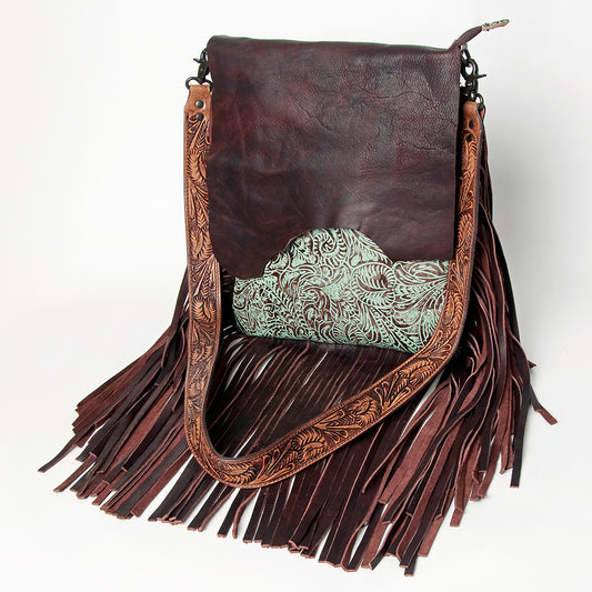 LC-ADBGZ128 Messenger Genuine Western Leather Women Bag