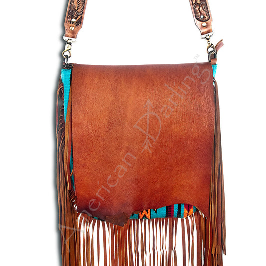 LC-ADBGZ136F11 Messenger Genuine Western Leather Women Bag