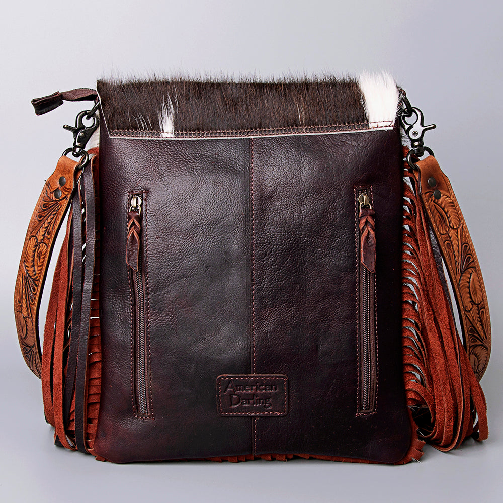 LC-ADBGZ147 Messenger Hair On Genuine Western Leather Women Bag