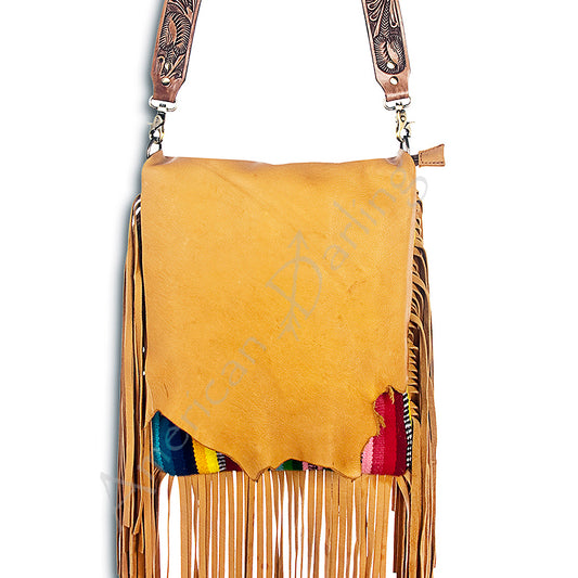 LC-ADBGZ153 Messenger Genuine Western Leather Women Bag