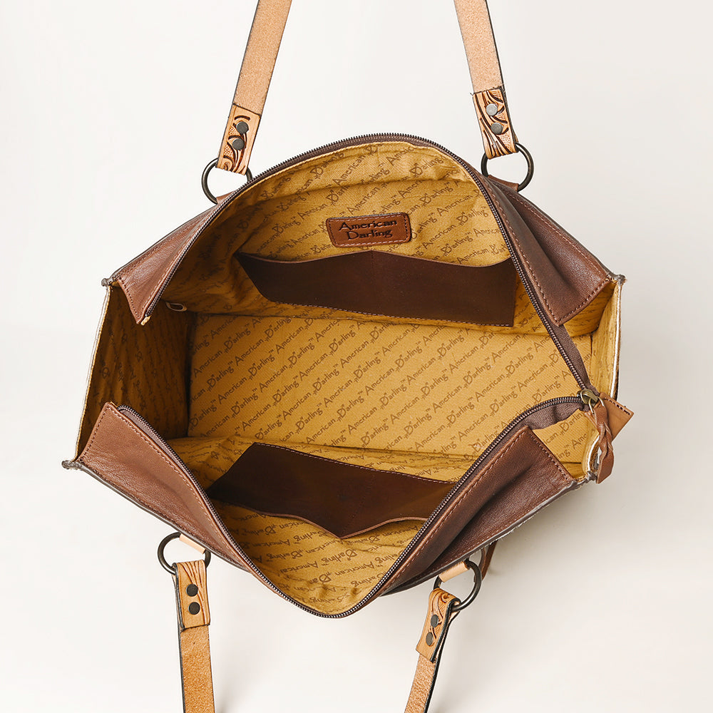 LC-ADBGZ201 Tote Hair On Genuine Western Leather Women Bag