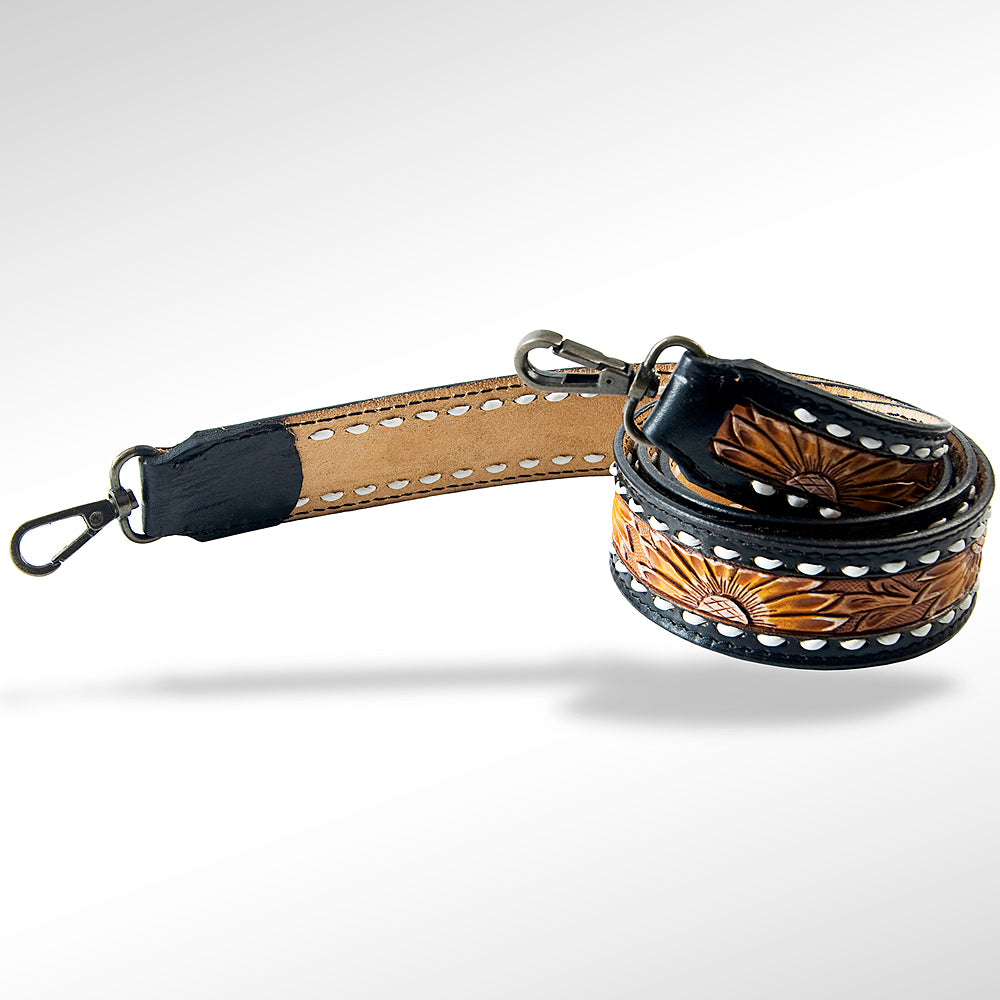 LC-ADSTF111  Genuine Leather Crossbody Handle Strap For Bags