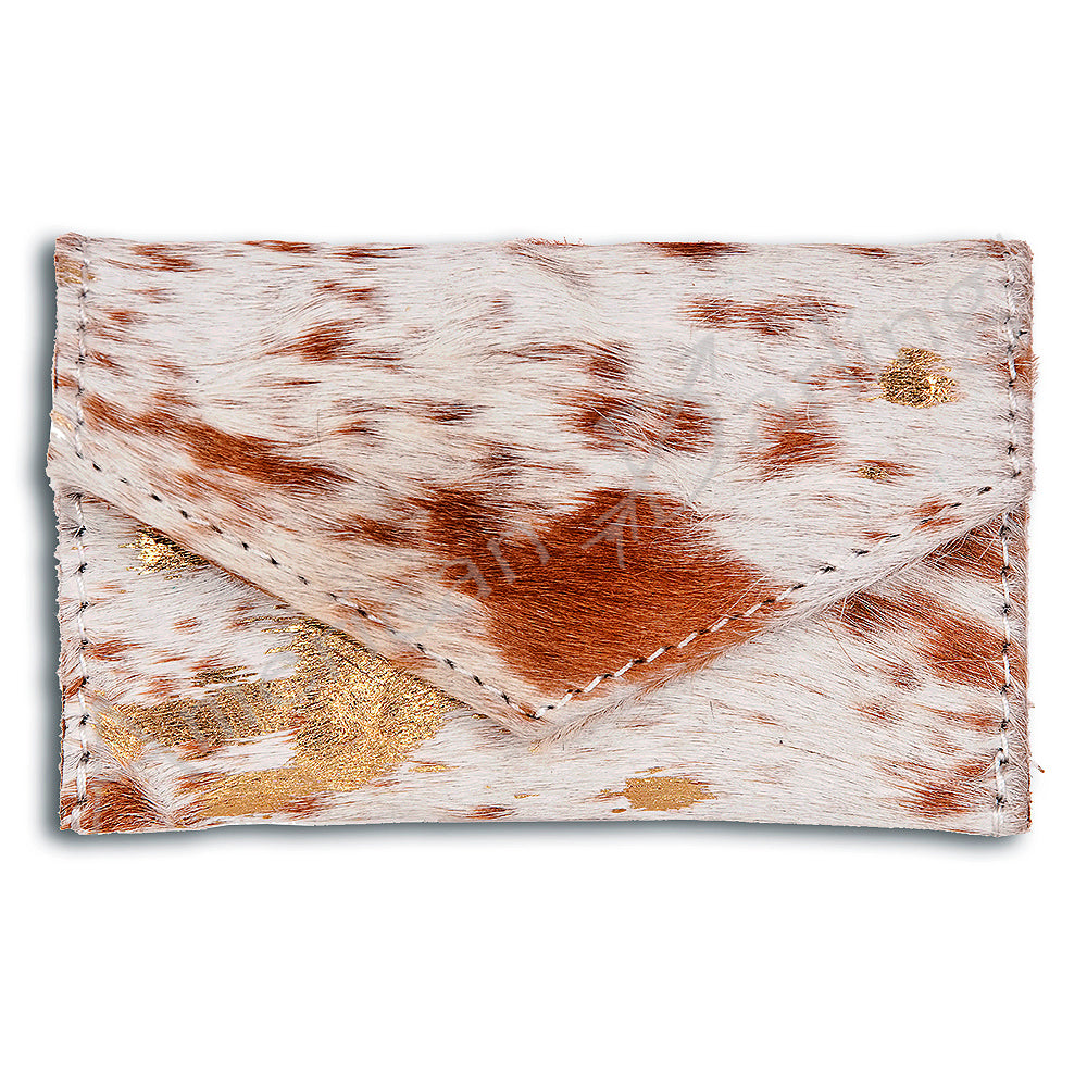 ADBG471 Genuine Hair-On Leather Coin Purse - Western Style by American Darling