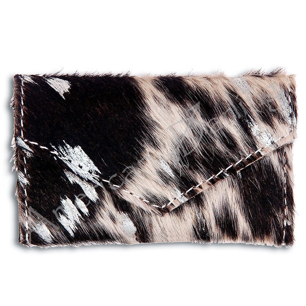 ADBG471 Genuine Hair-On Leather Coin Purse - Western Style by American Darling