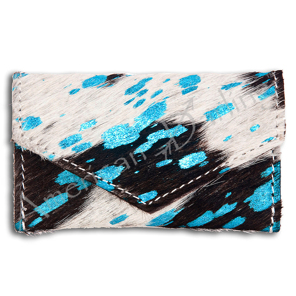 ADBG471 Genuine Hair-On Leather Coin Purse - Western Style by American Darling