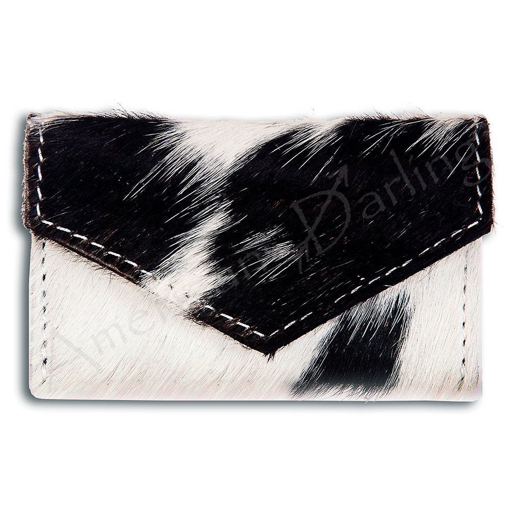 ADBG471 Genuine Hair-On Leather Coin Purse - Western Style by American Darling