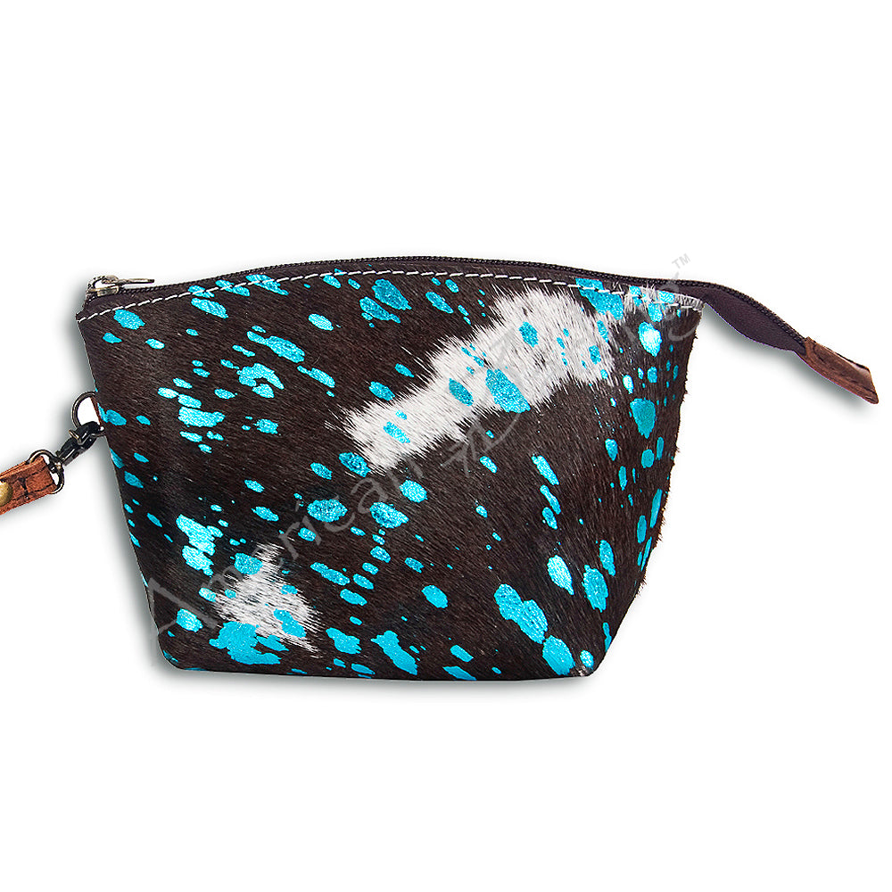 ADBG443 Coin Purse Hair On Genuine Western Leather Women Bag