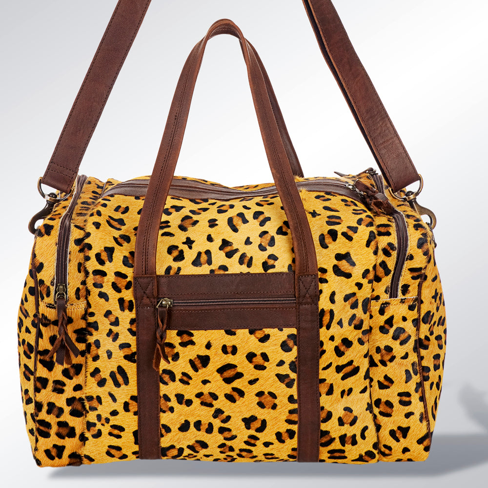 ADBG254 Duffel Genuine Western Leather Women Bag Belle