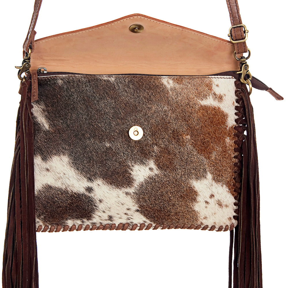 LC-ADBGD104 Envelope Hair-On Genuine Western Leather Women Bag