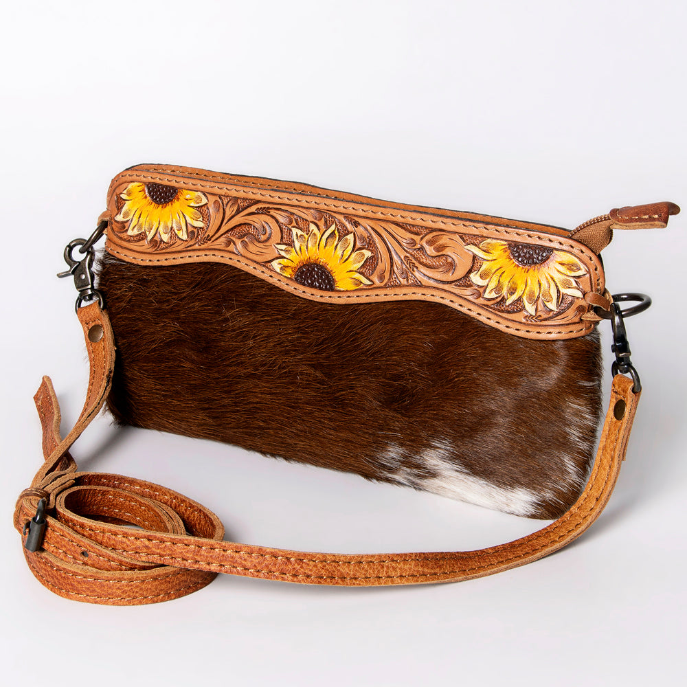 LC-ADBGS199TAWSUNF  Crossbody Genuine Western Leather Women Bag