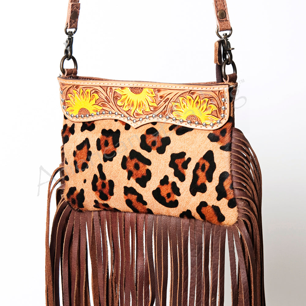 ADBG362 Crossbody Hair On Genuine Western Leather Women Bag