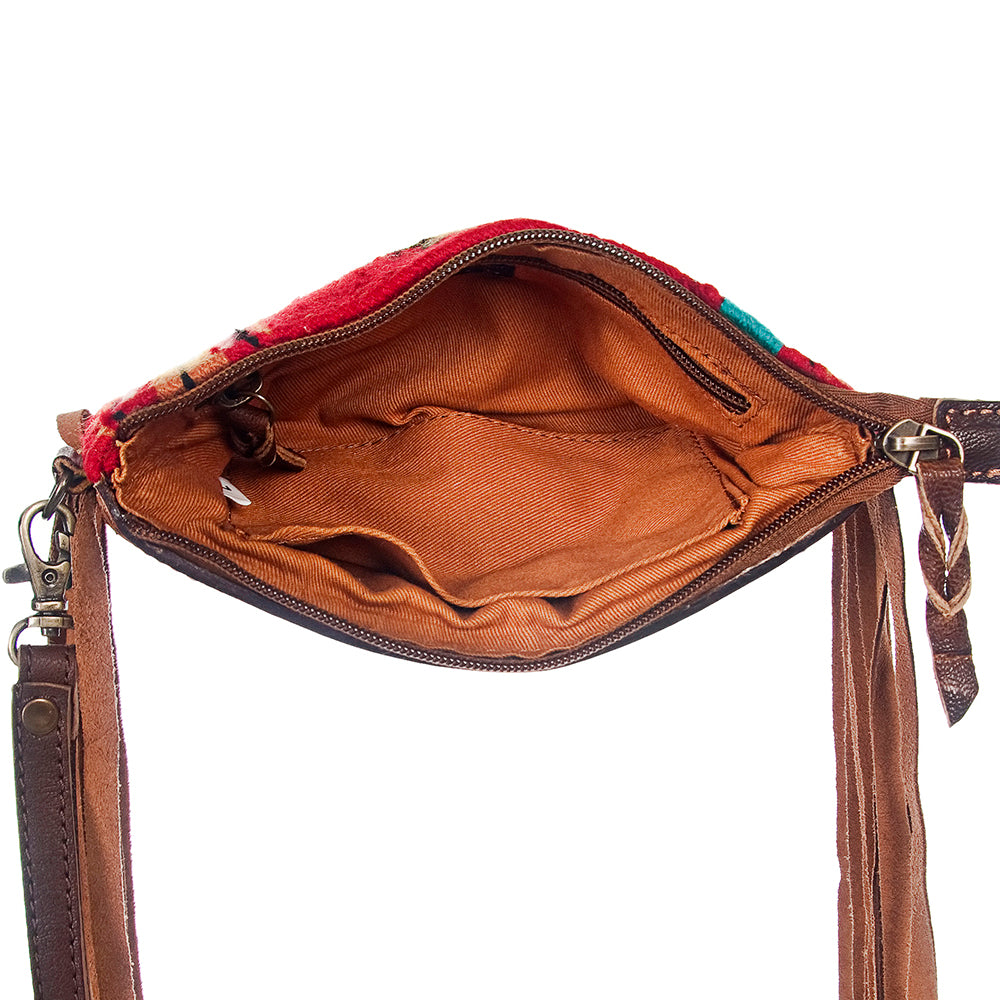 LC-ADBGZ157 Wrislet Genuine Western Leather Women Bag