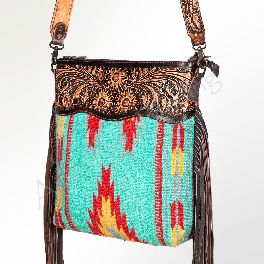 LC-ADBGZ158 Crossbody Genuine Western Leather Women Bag