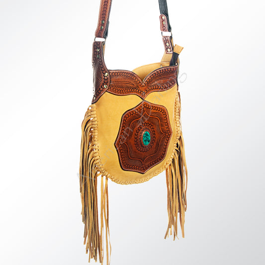 LC-ADBGH129 Large Crossbody Genuine Western Leather Women Bag