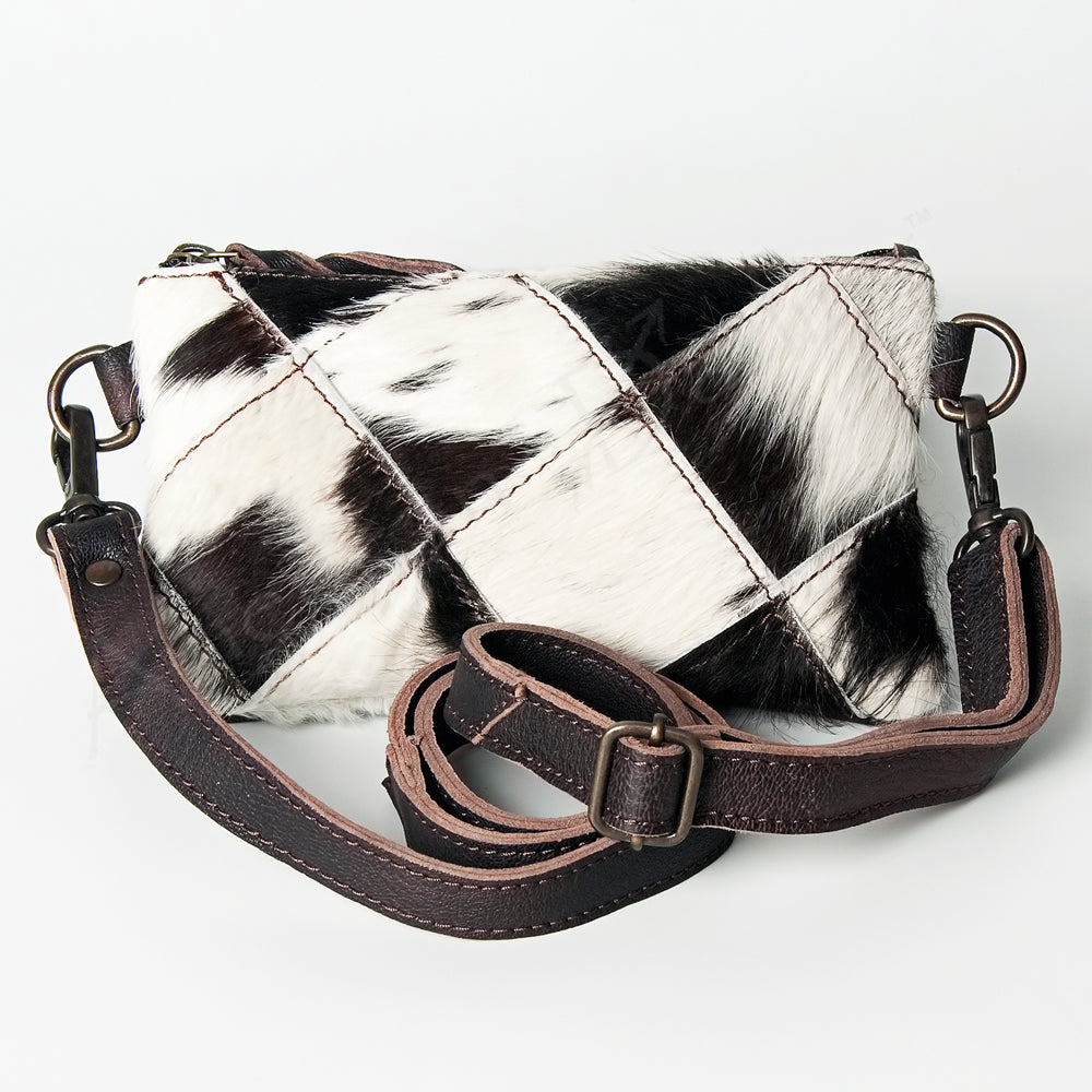 LC-ADBGZ162 Crossbody Hair-On Genuine Western Leather Women Bag
