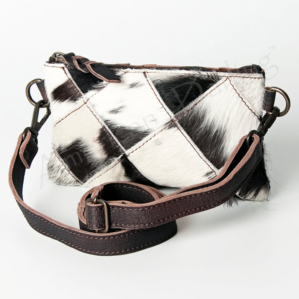 LC-ADBGZ162 Crossbody Hair-On Genuine Western Leather Women Bag