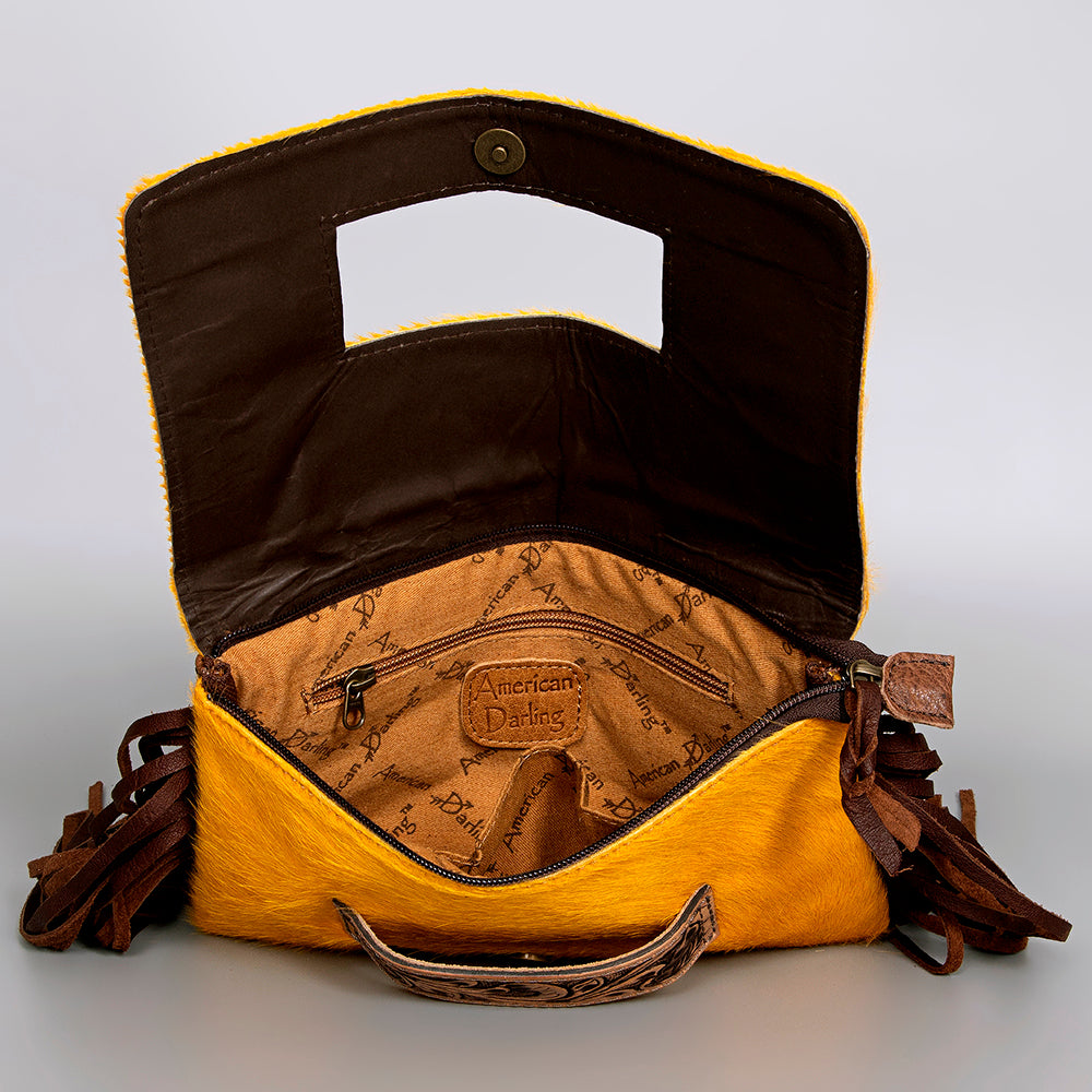 ADBG501 Crossbody Hair On Genuine Western Leather Women Bag