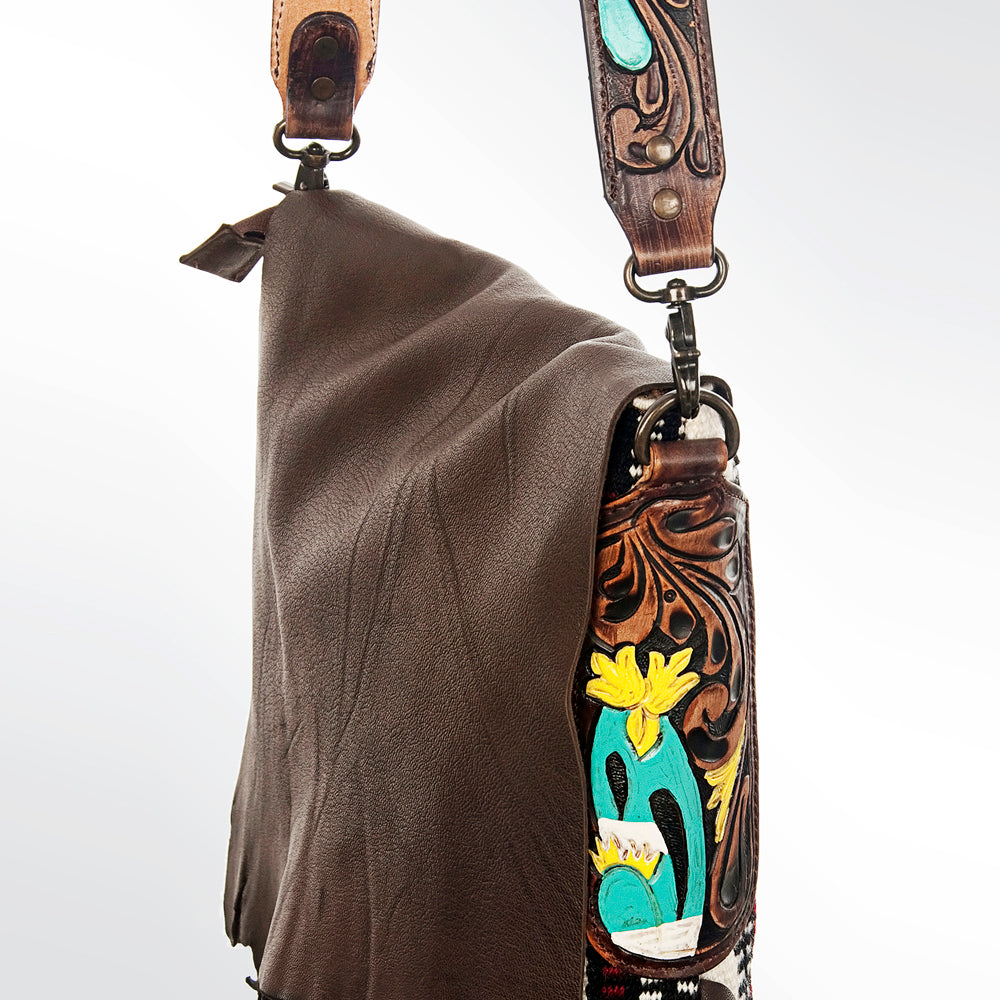 LC-ADBGZ175A Messenger Genuine Western Leather Women Bag