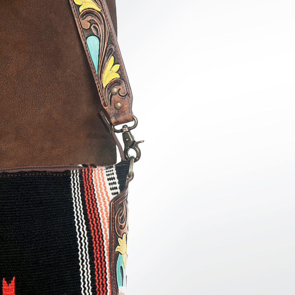 LC-ADBGZ175B Messenger Genuine Western Leather Women Bag