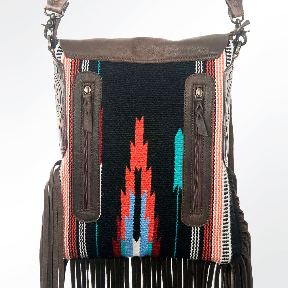 LC-ADBGZ175B Messenger Genuine Western Leather Women Bag