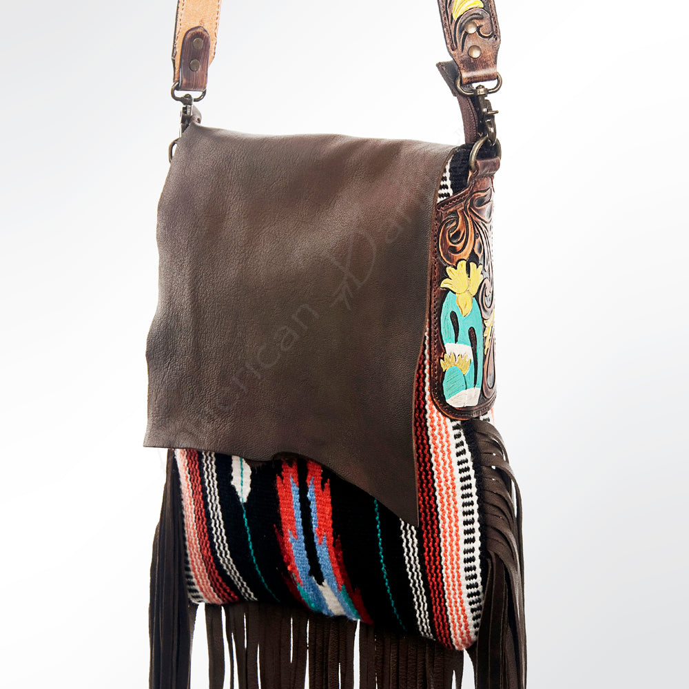 LC-ADBGZ175B Messenger Genuine Western Leather Women Bag