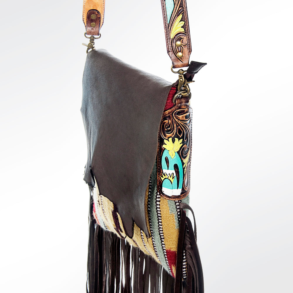 LC-ADBGZ175C Messenger Genuine Western Leather Women Bag