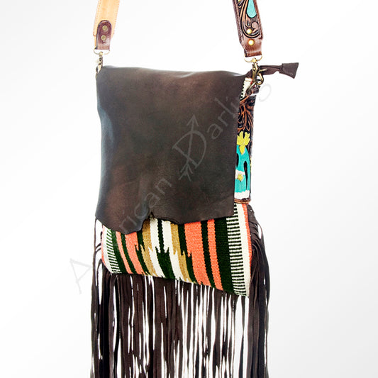 LC-ADBGZ175F Messenger Genuine Western Leather Women Bag