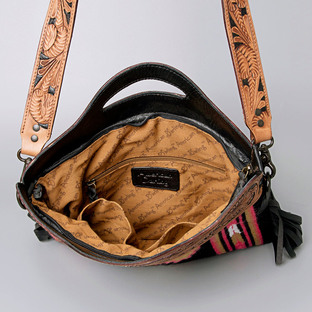 LC-ADBGZ176 Crossbody Genuine Western Leather Women Bag