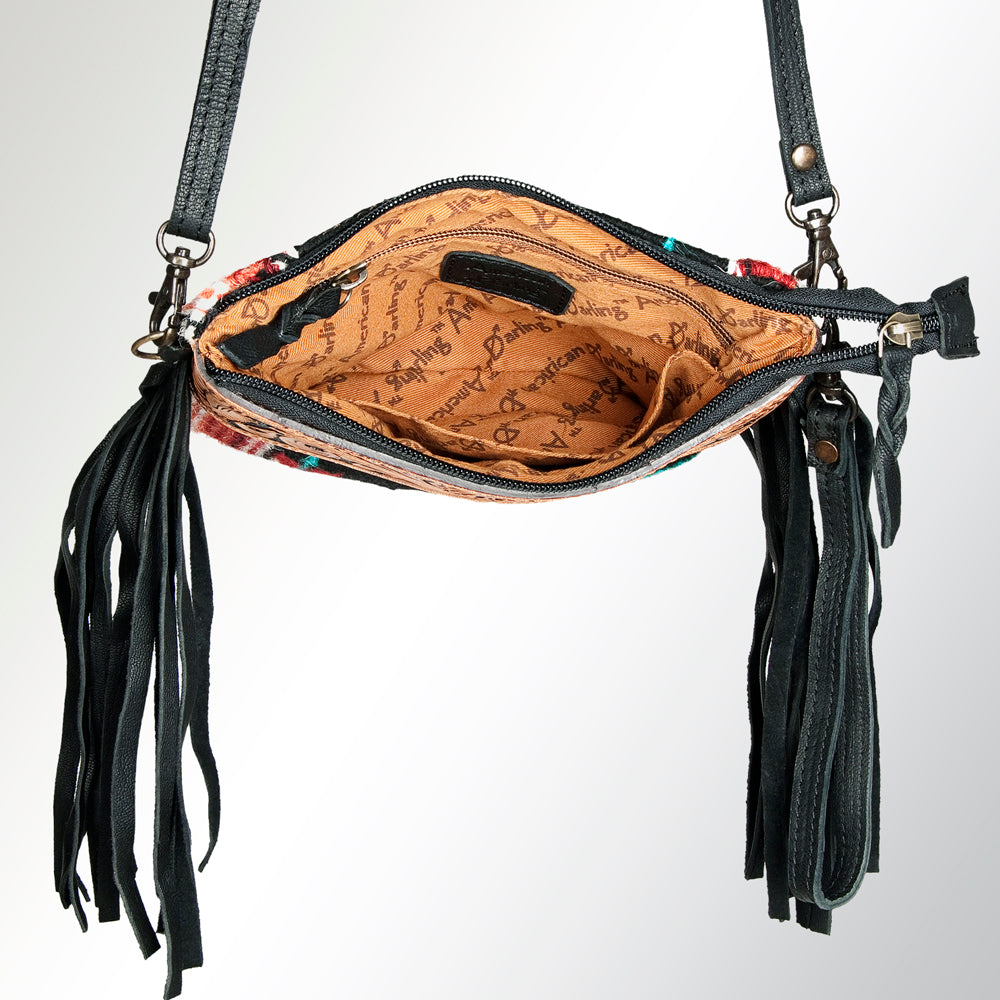 LC-ADBGZ183B Crossbody Genuine Western Leather Women Bag Becca