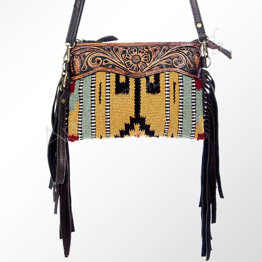 LC-ADBGZ183C Crossbody Genuine Western Leather Women Bag Becca