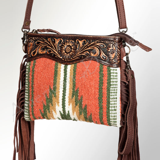 LC-ADBGZ183F Crossbody Genuine Western Leather Women Bag Becca