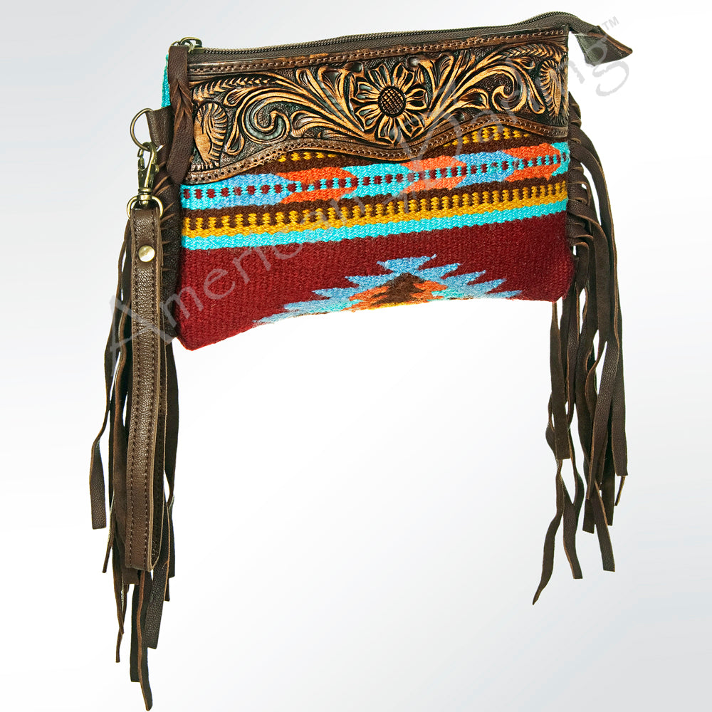 LC-ADBGZ183G  Crossbody Genuine Western Leather Women Bag Becca