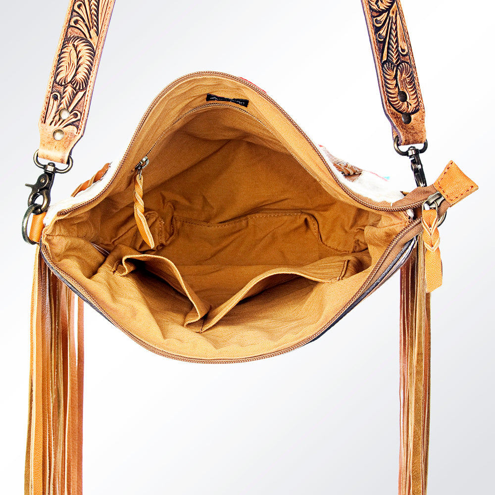 LC-ADBGZ172G Crossbody Genuine Western Leather Women Bag