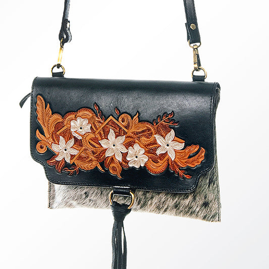 ADBGI116 Wallet Hair On Genuine Western Leather Women Bag