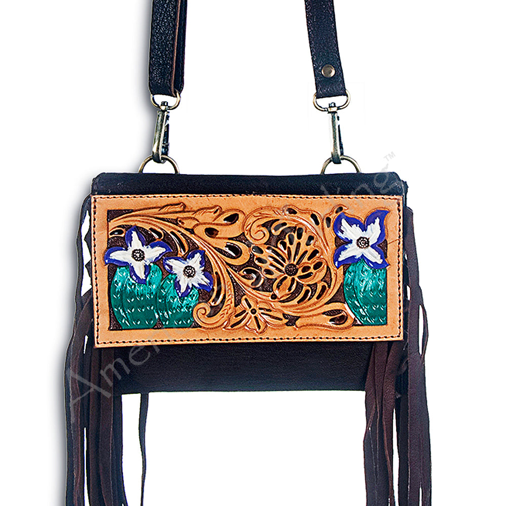 LC-ADBGZ189 Wallet Genuine Western Leather Women Bag