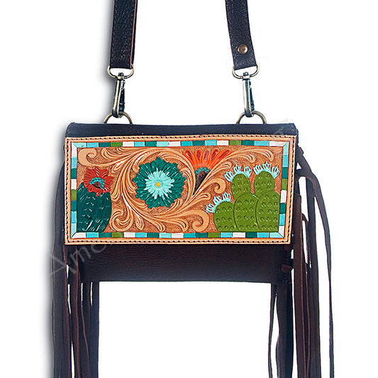 LC-ADBGZ190 Crossbody Genuine Western Leather Women Bag