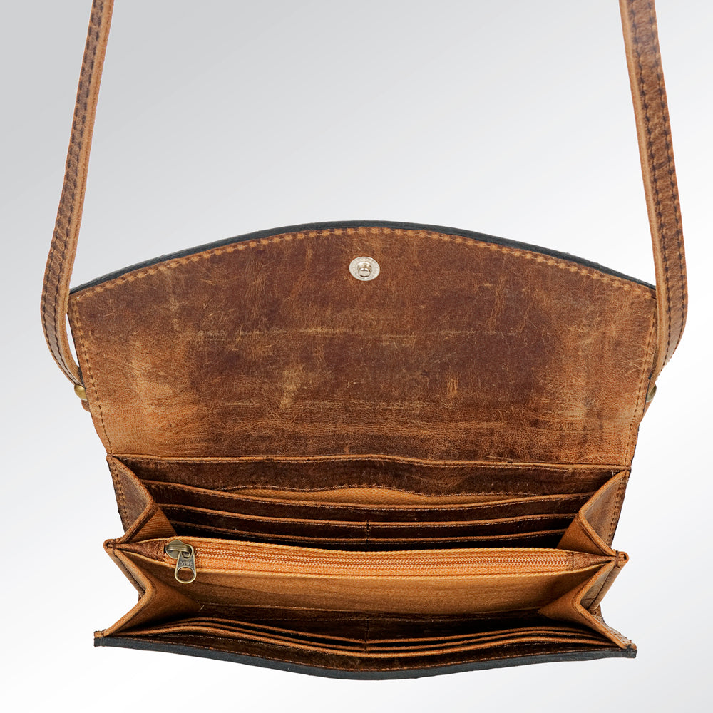 ADBG518 Wallet Genuine Western Leather Women Bag