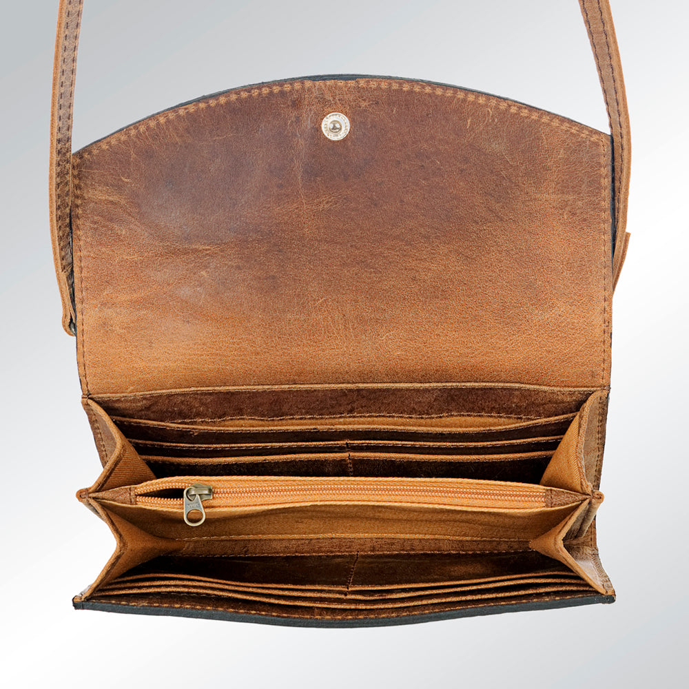 ADBG518 Wallet Genuine Western Leather Women Bag