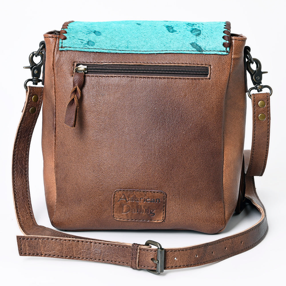 LC-ADBG529TRQ2 Crossbody Genuine Western Leather Women Bag