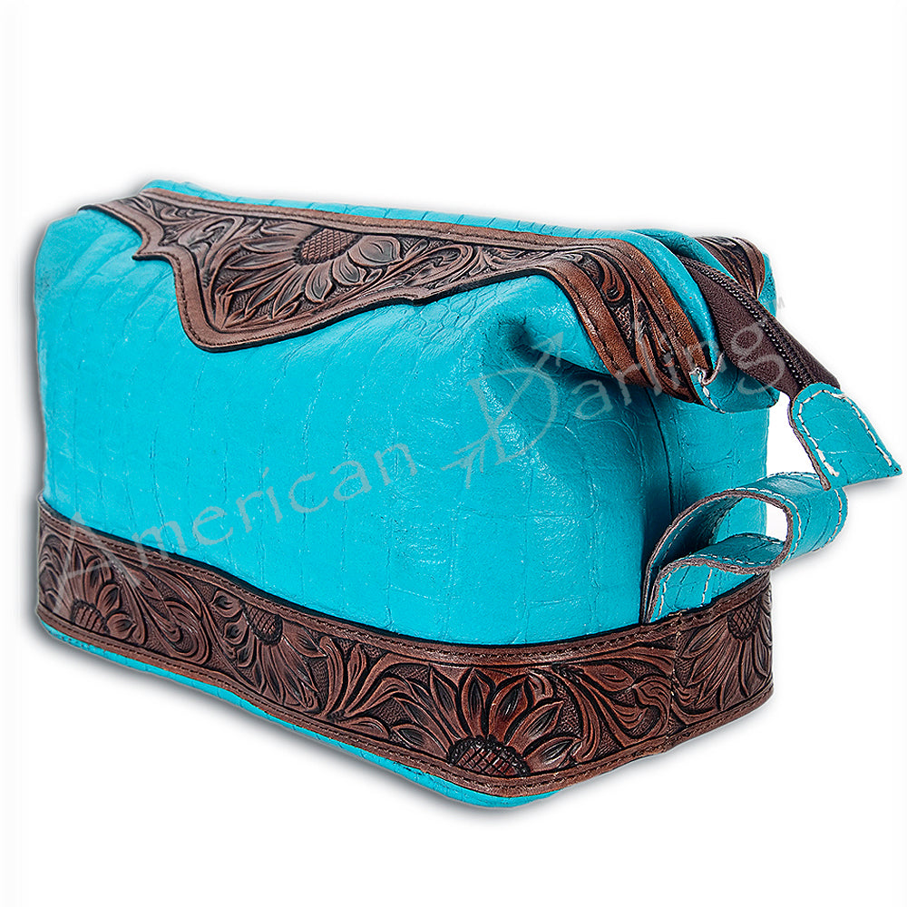 ADBG361 Toiletry Genuine Western Leather Women Bag
