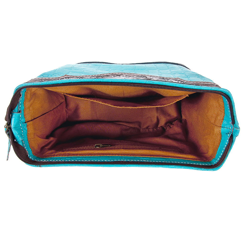 ADBG361 Toiletry Genuine Western Leather Women Bag