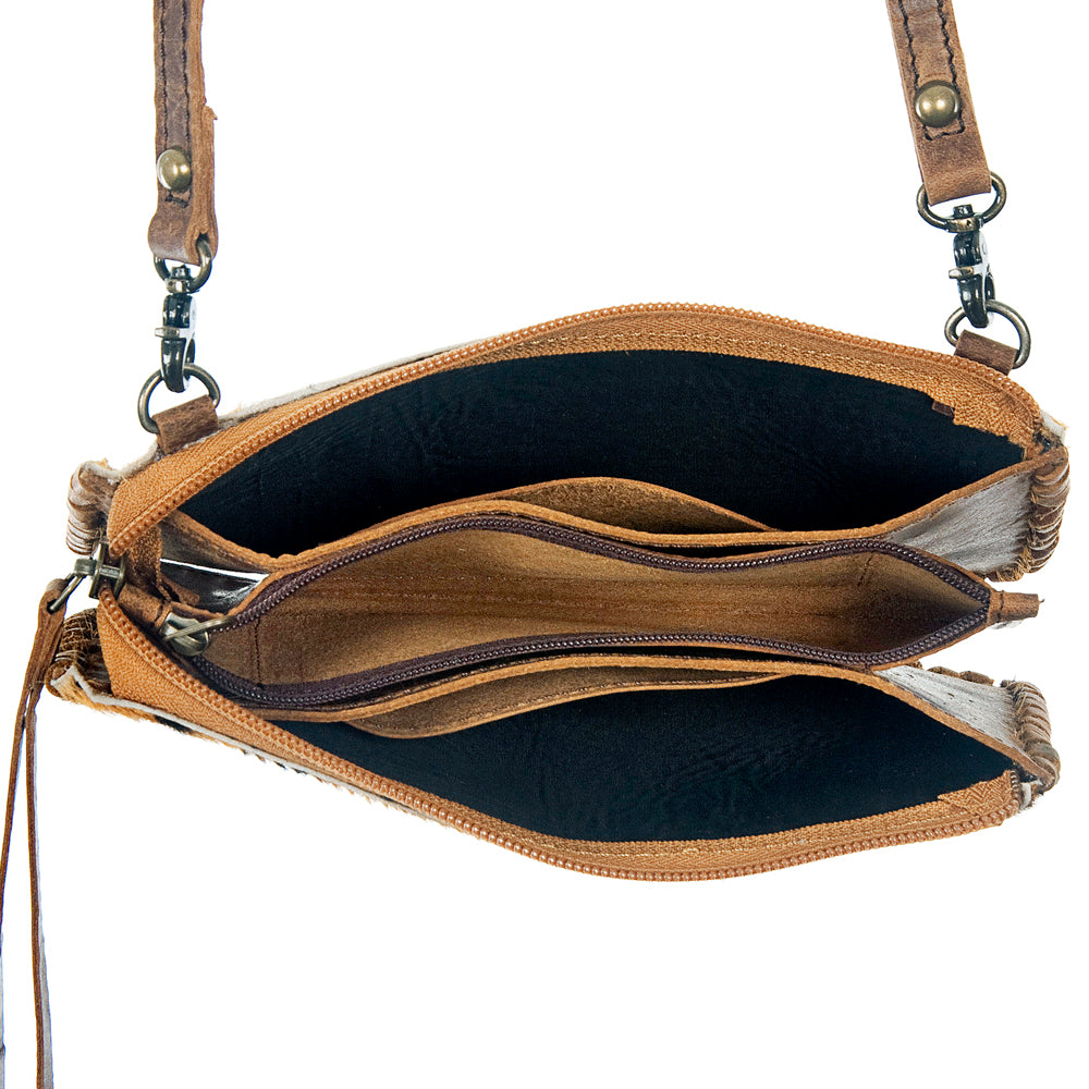 ADBG535 Wallet Hair-On Genuine Western Leather Women Bag