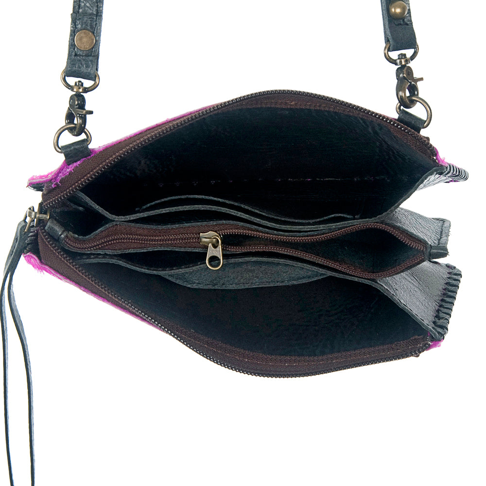 ADBG535 Wallet Hair-On Genuine Western Leather Women Bag