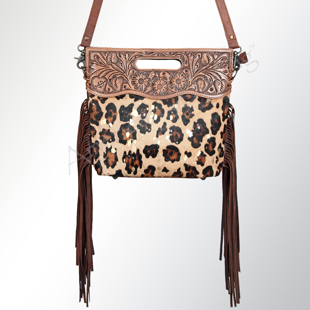 ADBGS146 Crossbody Genuine Western Leather Women Bag Teah