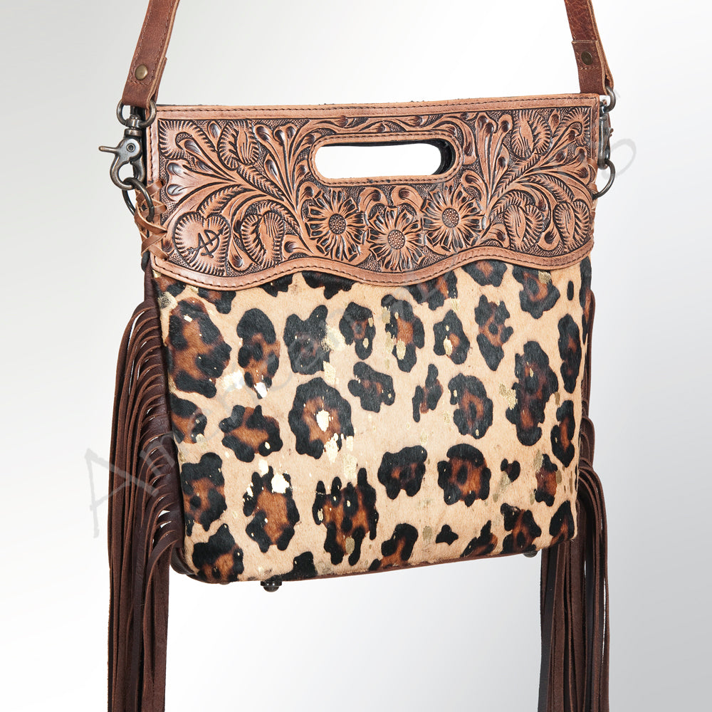 ADBGS146 Crossbody Genuine Western Leather Women Bag Teah