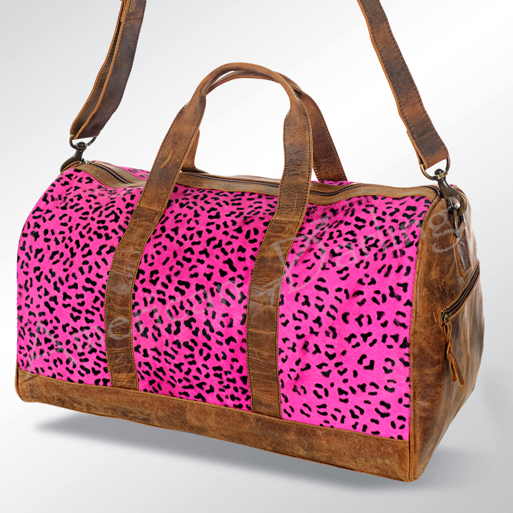 LC-ADBGS174PKCHE Duffel Genuine Western Leather Women Bag Bria