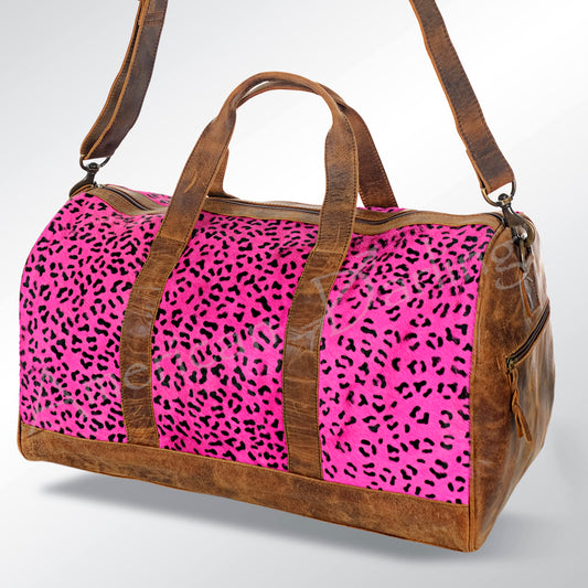 LC-ADBGS174PKCHE Duffel Genuine Western Leather Women Bag Bria