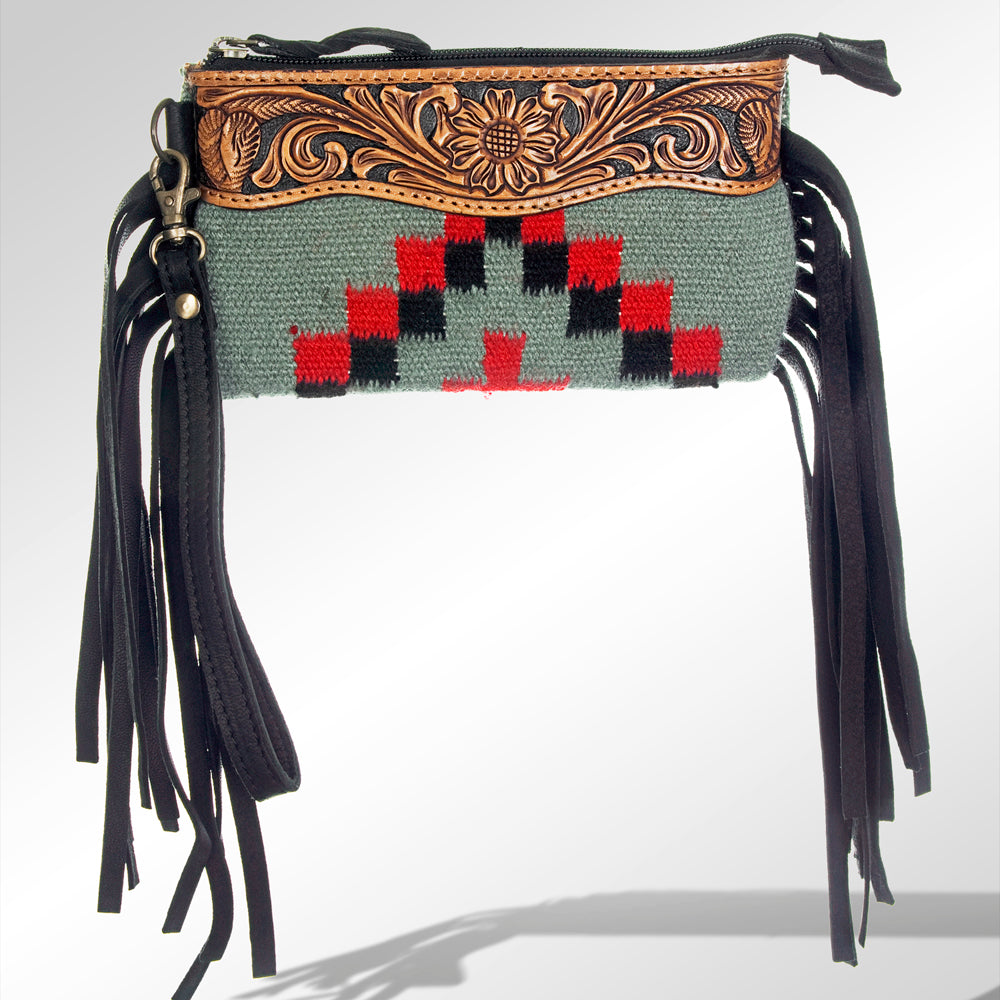 LC-ADBGZ232 Wallet Genuine Western Leather Women Bag