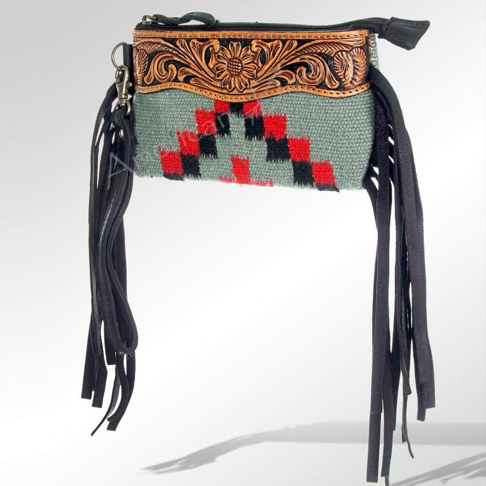 LC-ADBGZ232 Wallet Genuine Western Leather Women Bag